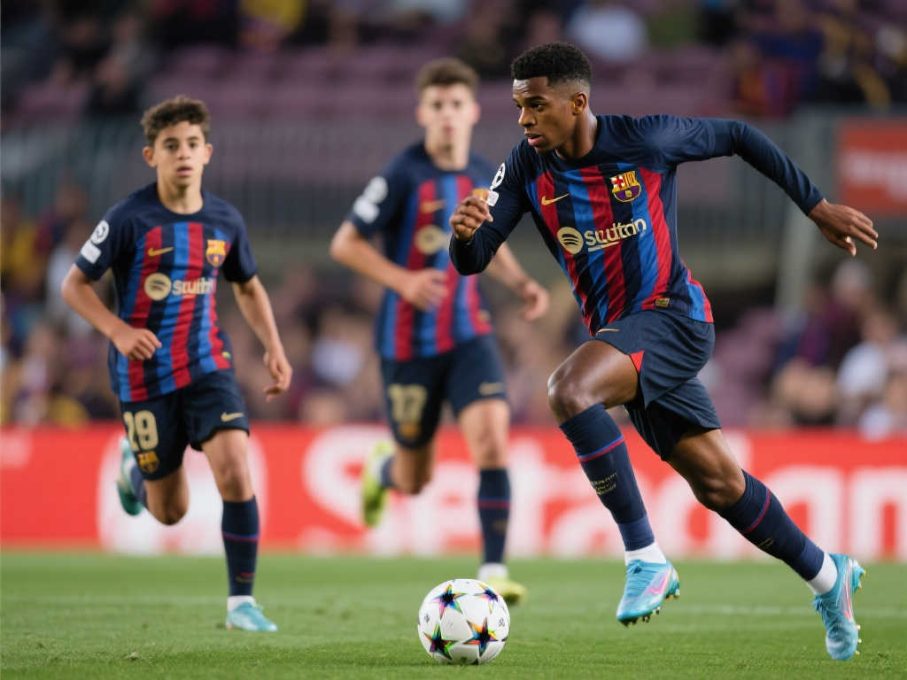 每体：巴萨高度看好摩纳哥右边锋阿克利乌什的潜力